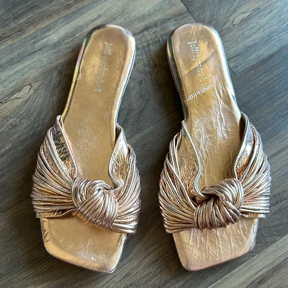 Metallic Knaughty Jeffrey Campbell Knaughty Slide Jeffrey Campbell